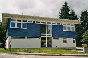Zimmerei Hasenfratz - Referenzen - Aufstockung Bürogebäude